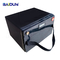 Black 50A Solar 12V แบตเตอรี่ลิเธียมแพ็ค 260*168*210mm